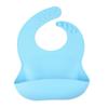 Babadores de Silicone à Prova d'Água, Óleo e Manchas para Bebê, Bolsas de Silicone para Saliva para Comer Bebê, Resistentes à Desinfecção em Alta Temperatura