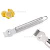 Pelador de Limón de Acero Inoxidable en Stock del Fabricante, Pelador de Limón Transfronterizo, Pelador de Frutas, Gadget de Cocina para Frutas y Verduras