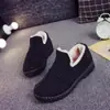 Sapatos de algodão novos estilo Pequim antigo de inverno 2019 sapatos femininos de flanela de inverno um pedal sapatos quentes para mãe para idosos