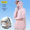Gorra de Seda de Hielo con Visera Desmontable, Ropa de Protección Solar para Mujer, Nuevo Modelo de Verano 2026, Protección UV para Ciclismo, Visera Grande, Ropa Delgada de Protección Solar