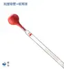 Pipeta de vidrio graduada para alimentar con bulbo de oreja Bulbo de succión azul Tubo de adición de líquido graduado de laboratorio 0.