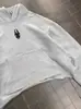 Sudadera con capucha de estilo High Street Otoño Transfronterizo con Estampado de Esqueleto en la Espalda y Patrón Oscuro Holgada Casual