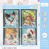 Página Divisoria de Capibara A7 Cuaderno Portátil con Espiral Dibujo Animado Lindo Sanrio Bolsillo con Solapa Pantalones Libro Pequeño Universitario Inspirador