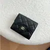 2026 Nuevo Modelo Cartera Larga de Piel de Vaca con Patrón de Caviar 70% de Descuento Bolso de Mano con Cadena Bolso Cruzado Cartera de Piel Genuina para Mujer