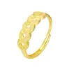 Anillo de Moneda de los Cinco Emperadores Agrietado por el Hielo 2025 para Mujer, Anillo Llamativo de Ins, Nuevo Regalo Estilo Chino, Anillo de Dinero de los Cinco Emperadores