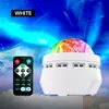 Lámpara de Noche Cielo Estrellado Nueva Galaxia Transfronteriza Control por Voz Bluetooth Enchufe USB con Mando a Distancia Lámpara de Aurora Colorida