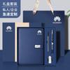 Libreta de cuero para negocios, venta al por mayor, con hebilla, libro de registro de reuniones, diario de trabajo, cuaderno con logotipo personalizado