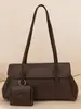Elegante bolso minimalista estilo coreano para debajo del brazo para mujer, nuevo bolso Boston casual de otoño 2026, bolso de mano tipo tote