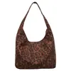 Otoño e Invierno Popular Estampado de Leopardo Bolsa de Gran Capacidad para Mujer 2026 Nuevo Bolso de Hombro Casual para el Trabajo Bolso Tote Relajado