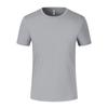 Nova camiseta de manga curta personalizada Solo sensação legal gola redonda pulôver cor sólida logo atividade de equipe da empresa roupa DTG