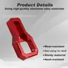 Gancho de Reboque para Para-choque Dianteiro de Carro Transfronteiriço Compatível com Vários Veículos Off-Road, Gancho de Reboque para Toyota Tacoma, Gancho de Resgate de Carro