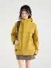 Chaqueta exterior para hombre y mujer, conjunto de dos piezas desmontable tres en uno, funcional resistente al agua para otoño e invierno, para viajes, senderismo y ropa de trabajo