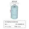 Lata de Té Sellada Soldada en Espiral, Lata Pequeña de Té Negro Yuanzheng con Forma de Cintura, Lata de Lata para Polvo de Matcha en Stock, Directo del Fabricante