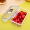 Rectangular Transparente Mini Plástico Crujiente Pequeña Caja Sellada de Almacenamiento Bolsillo Pequeño Elefante Caja Organizadora de Masa de Burbujas
