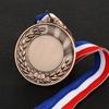 Medalla general en blanco al por mayor en stock medalla barata deportes escolares maratón medalla jardín de infancia