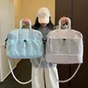 Bolso de mano de gran capacidad para viajes de negocios cortos para mujer, bolsa de viaje moderna y ligera, bolsa de almacenamiento para maternidad, bolsa para deportes y fitness para hombre