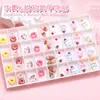 Juguete de Comida Simulada Donut Helado Arte de Uñas Joyería Decoración de Uñas de Resina Accesorios Pequeños Lindo DIY Pegamento de Crema