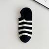 Calcetines Calcetines de Barco para Hombre Calcetines de Verano Absorbentes de Sudor Transpirables Verano Invisibles Simples Verano Delgados Deportivos Rayas Venta al Mayoreo