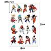 Recuerdos de la Infancia Dragon Ball Pegatina Teléfono Móvil Taza de Agua Pegatina Decorativa Impermeable Pegatina para Diario Infantil Venta al por Mayor