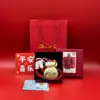 Nova Bolsa da Sorte de Ouro Puro 999 da Shuibei Chaveiro Pingente de Bolsa Corrente para Celular como um Pequeno Presente Personalizado para Amigos