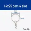 Fornecido Diretamente do Estoque, Acessórios de Chaveiro de Metal, Ferramentas de Abertura de Ferro Multifuncionais, Acessórios de Joias, Chaveiros Multiespecificação