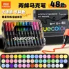 Marcadores Acrílicos de Color Verdadero de Alta Calidad con Punta Suave, Lavables, Adecuados para el Arte de Estudiantes de Primaria, Se Pueden Superponer y Son No Transparentes