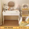 Penteadeira Simples para Apartamento Pequeno Mesa de Estudo Pequena para Quarto Penteadeira Integrada Mesa Simples com Espelho de Maquiagem Penteadeira