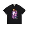 Camiseta BAPE de verano con estampado de cabeza de simio y mono pequeño, de camuflaje, para hombre y mujer, de manga corta y cuello redondo, estilo japonés, de moda para hombre y mujer.