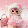 Apenas Vendendo Roupas de BonecaBoneca Fofa de 3 Anos com Corpo Grande de Vinil e Pelúcia 400%, Conjunto de Roupas de Boneca com Saia de Tule para Ballet