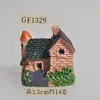 Mini Casa Pequeña Micro Paisaje Maceta para Suculentas Casa de Piedra Adornos Accesorios DIY Decorativo Acuario Pecera Paisajismo