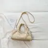 Bolso de Lunares Transfronterizo de Nicho de Moda para Mujer 2026 Nuevo Bolso Cruzado de Moda Bolso de Mano Pequeño Exquisito de Moda