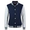 Suéter diy uniforme de clase de estudiante LOGO hecho uniforme de béisbol overol moderno para hombre abrigo cárdigan estampado bordado