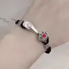 Pulseras para Pareja con Hilos Rojos, Propicias y de Buena Suerte, Cadenas de Joyería Tejidas a Mano para Hombres y Mujeres, Cadenas de Estilo Étnico para Parejas al por Mayor