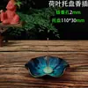 Soporte para Incienso con Diseño de Imitación de Jade Similar al Vidrio, Cenicero, Quemador de Incienso Vertical Estilo Zen, Quemador de Incienso Creativo de Sándalo, Soporte para Incienso Horizontal