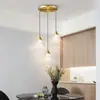 Nueva lámpara colgante Zen estética estilo Song chino, lámpara colgante pequeña de tela para dormitorio, mesita de noche, estudio, creando un ambiente atmosférico, hierro y otros materiales