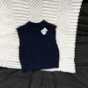 Conjunto Otoñal Infantil Estilo Coreano: Chaleco de Punto Trenzado con Patrón de Diamantes Vintage para Bebé, Chaqueta sin Mangas de Otoño para Bebé para Vestir en Capas