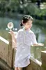 Nuevo Conjunto Qipao Estilo Chino para Niñas, Vestido Qipao Mejorado Estilo Nacional de Verano, Hanfu Estilo Jiangnan para Niña