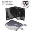 Paquete de 1-4 Cajas para Video 4K Blu-ray DVD Caja de Almacenamiento para DVD Caja de Plástico para BD CD Caja para Grabar CD