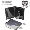 Caixa para Discos 4K, Caixa Personalizada para Discos Blu-Ray de 14mm, Caixa Quadrada Azul para CD, Caixa de Armazenamento de Vídeo para Múltiplos Discos