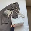 Bolsa de Mão Estilo Étnico Chinês 2025 Nova Bolsa de Ombro Bordada Casual e Elegante Estilo Chinês Versátil Bolsa Transversal Dumpling