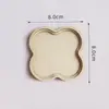 Ímã de Geladeira DIY Bordado Dai Festival do Meio Outono Ímã de Geladeira Artesanal Acessórios Ímã de Geladeira Redondo de Madeira DIY Moldura de Madeira 10 Peças