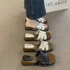 Pantuflas Francesas de Lujo Estilo Hada 2026 Nueva Moda de Verano para Mujer Sandalias de Playa Gruesas de Suela Suave Nicho