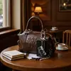 Bolso Almohada Boston Retro de Moda para Mujer 2026 Nuevo Versátil de Alta Gama Bolso de Hombro Cruzado de Moda