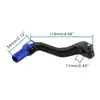Huayang Bosol Guizun Máquina de Pizarra Cb250 Motocicleta Todoterreno Modificada Palanca de Cambios de Aleación de Aluminio Varilla Negra Cabeza Azul