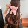 Arco da Menina Francesa Hairpin Estilo Coreano Meia-Gravata Cabelo Grab Clip Back Head Duckbill Clip Headwear