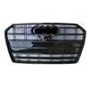 Adecuado para 16-18 Audi A6L/C7 modificado negro S6 rejilla central negro brillante completo actualizado de alto equipamiento Rejilla Deportiva