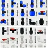 Conector Recto de Válvula de Paso Rápido para Tubería de PE Válvula de Tres Vías Conector Interruptor para Tubería de Agua Potable Conector de Montaje de Tubería de Plástico Impermeable