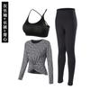 Ropa Fitness para Exterior Nueva Primavera y Verano 2022 Ropa de Yoga Blusa de Mujer Chaleco de Secado Rápido Transpirable Ajustado Traje Deportivo
