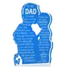 Adornos acrílicos transfronterizos de marca, mesa de manualidades personalizada para el Día de la Madre, el Día del Padre, Halloween, regalos de Navidad.