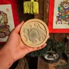 Kit de Materiales, Molde, Set de Bestias Míticas, Herramientas Cuadradas, Placa de Impresión de Papel, Doce Signos del Zodíaco, Bloque para Frotar, Plantilla para Frotar, Hoja para Frotar